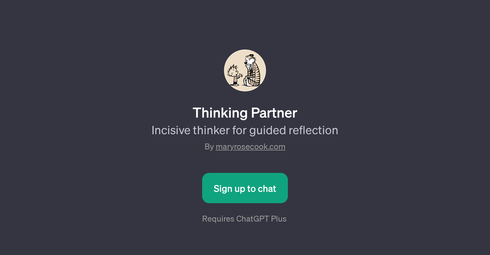 Thinking Partner website