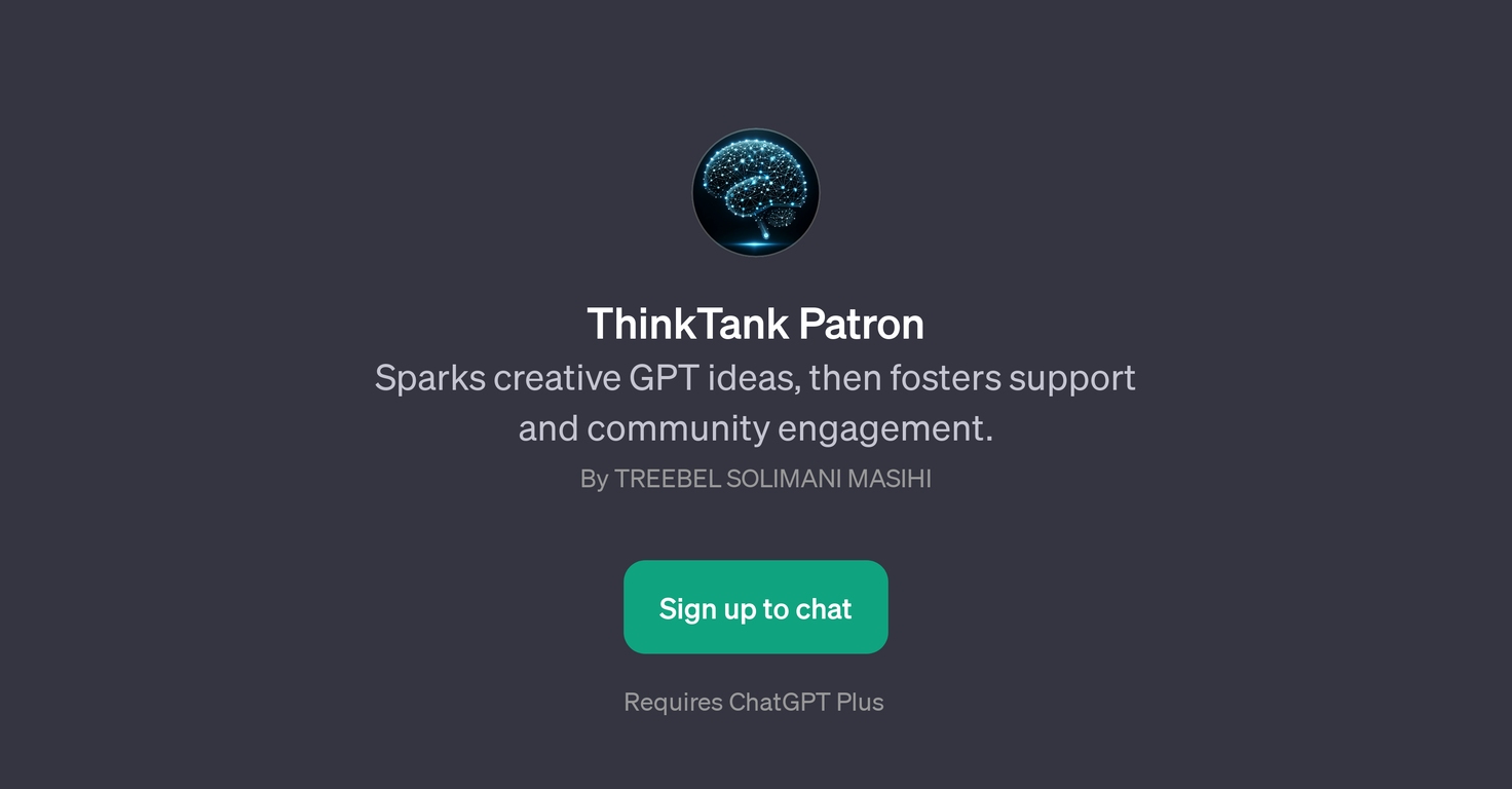 ThinkTank Patron website