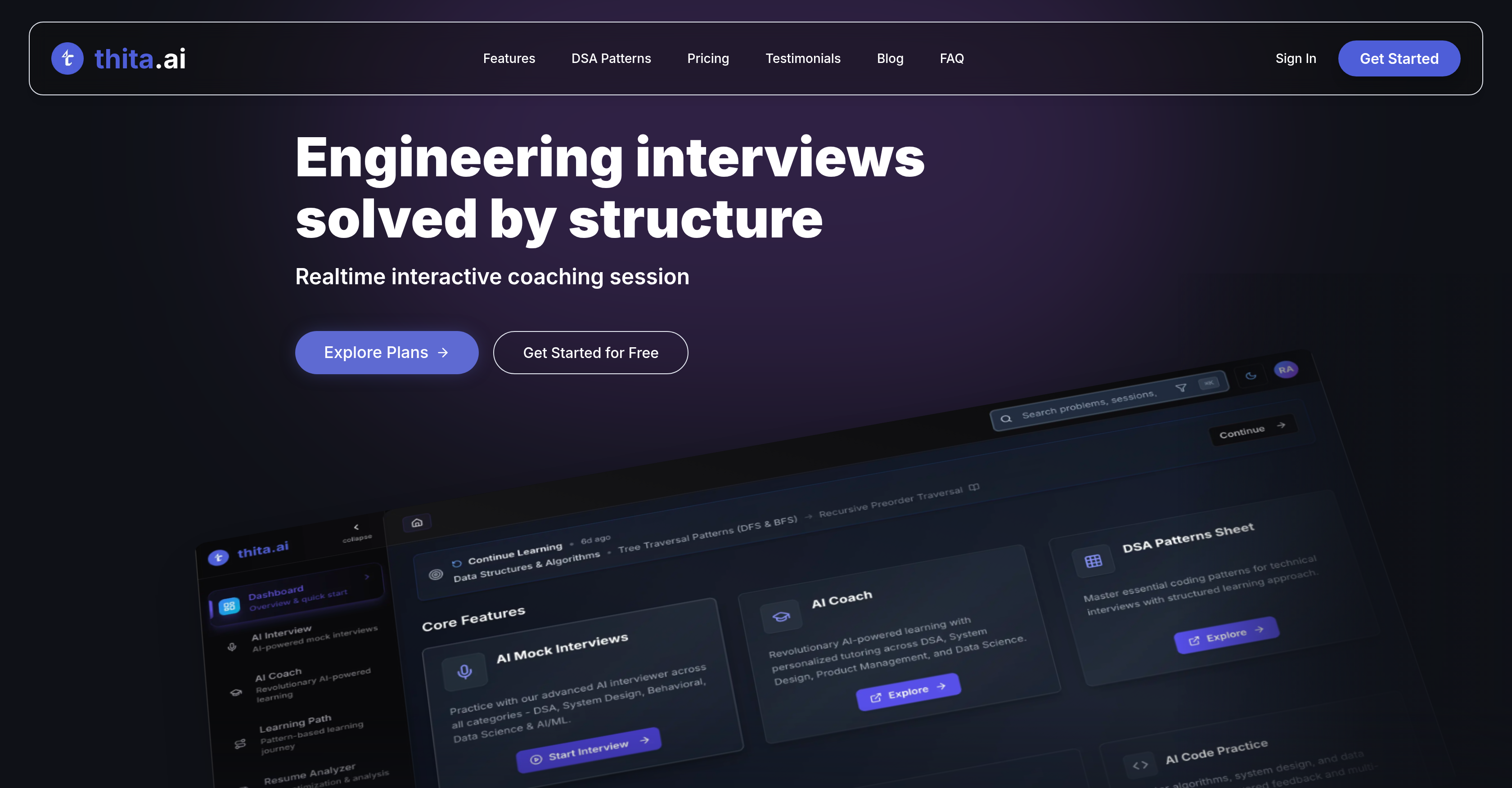 Thita.ai preview