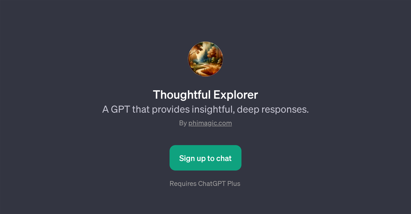 Thoughtful Explorer website
