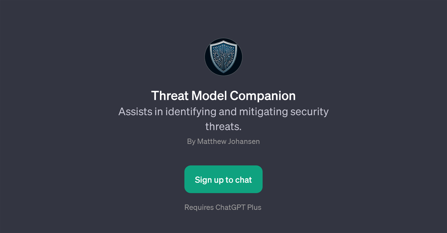 Threat Model Companion website
