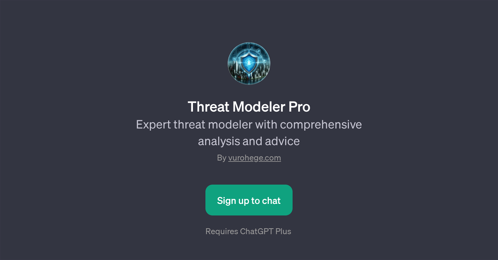 Threat Modeler Pro website