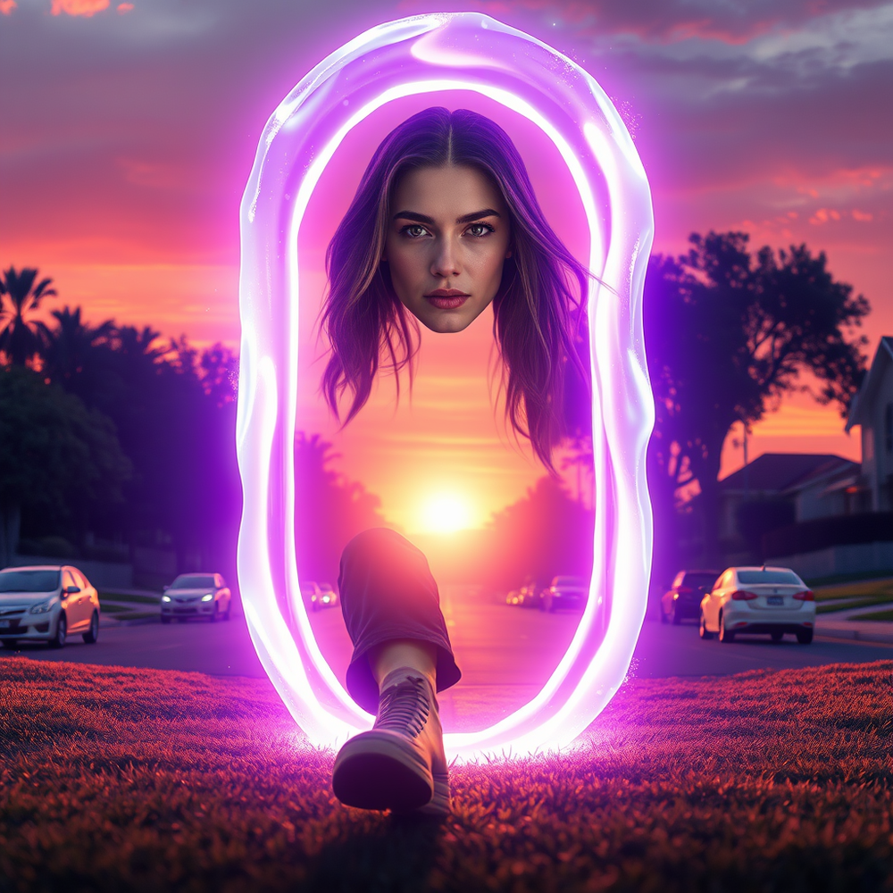 Through the Violet Portal website