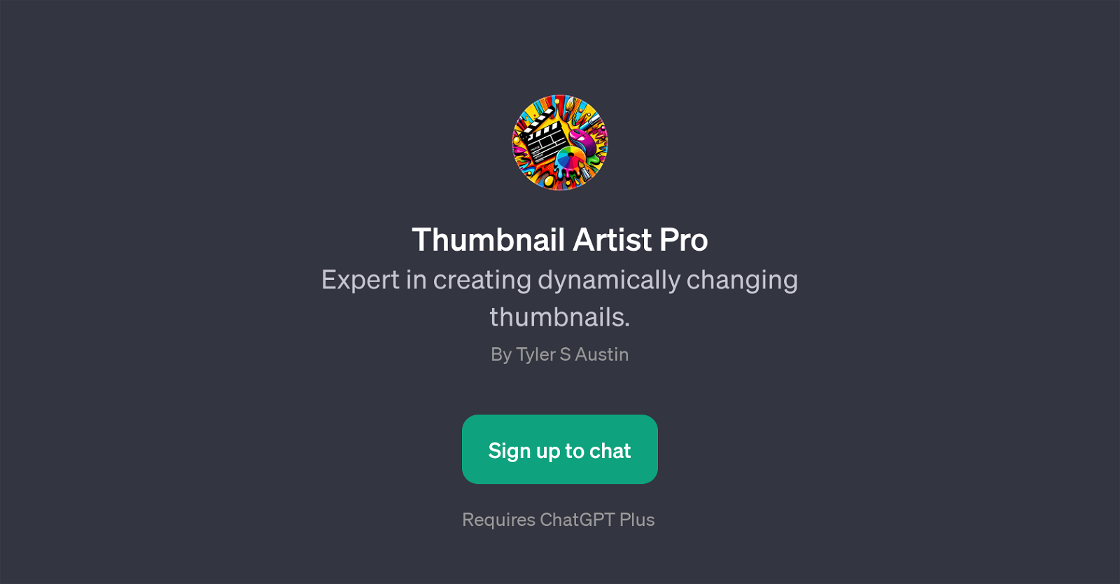 Thumbnail Artist Pro website
