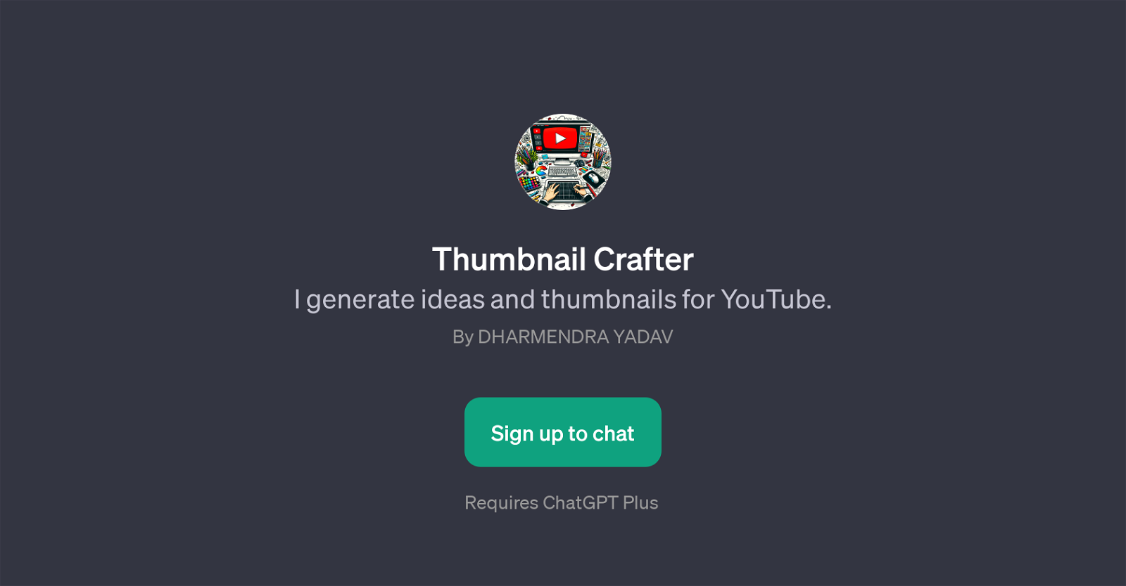 Thumbnail Crafter website