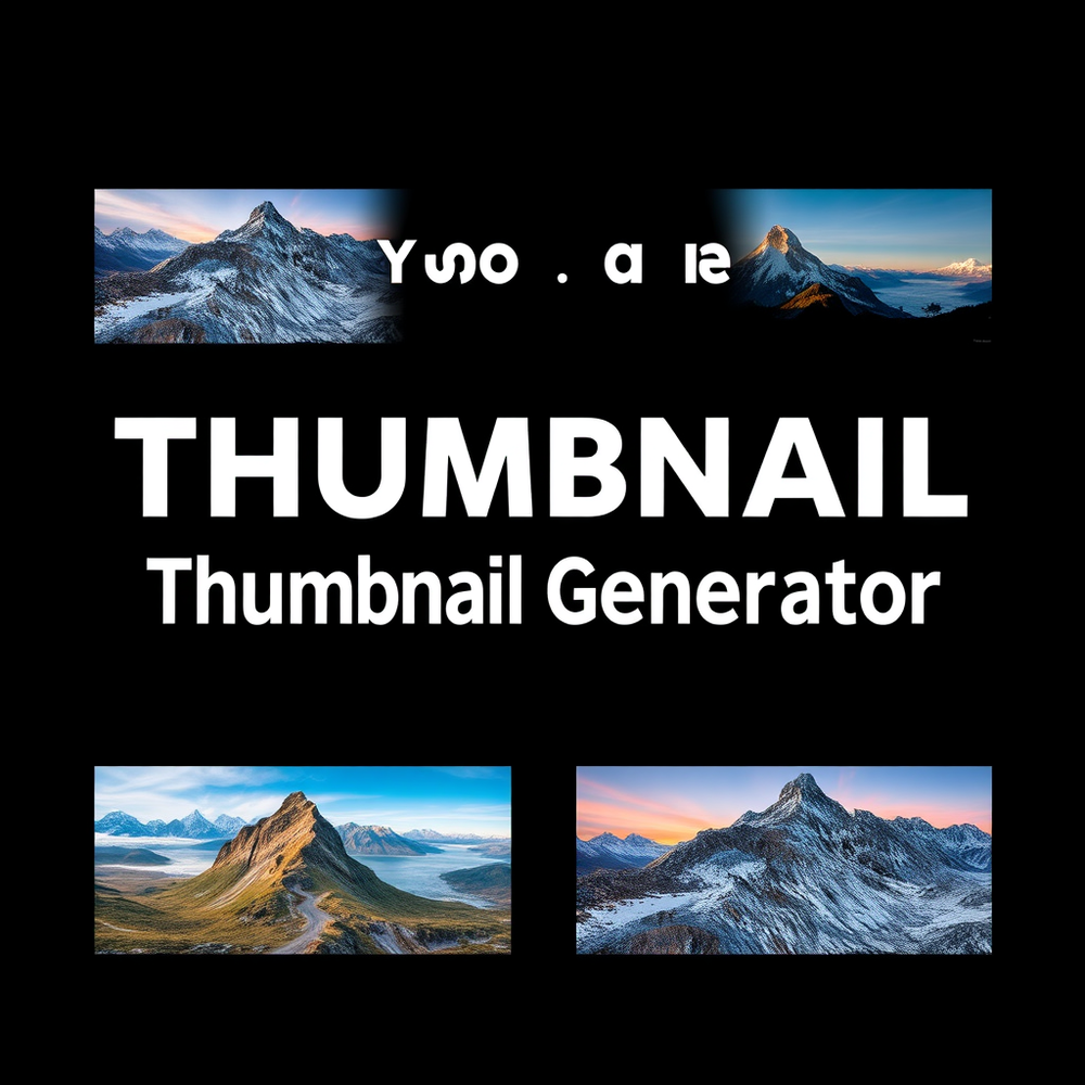 Thumbnail Generator website