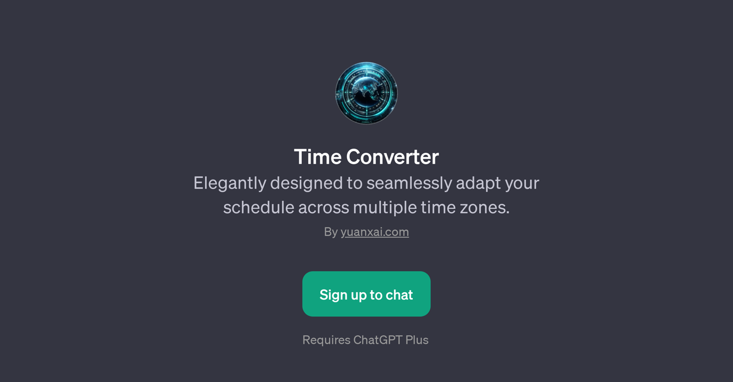 Time Converter website