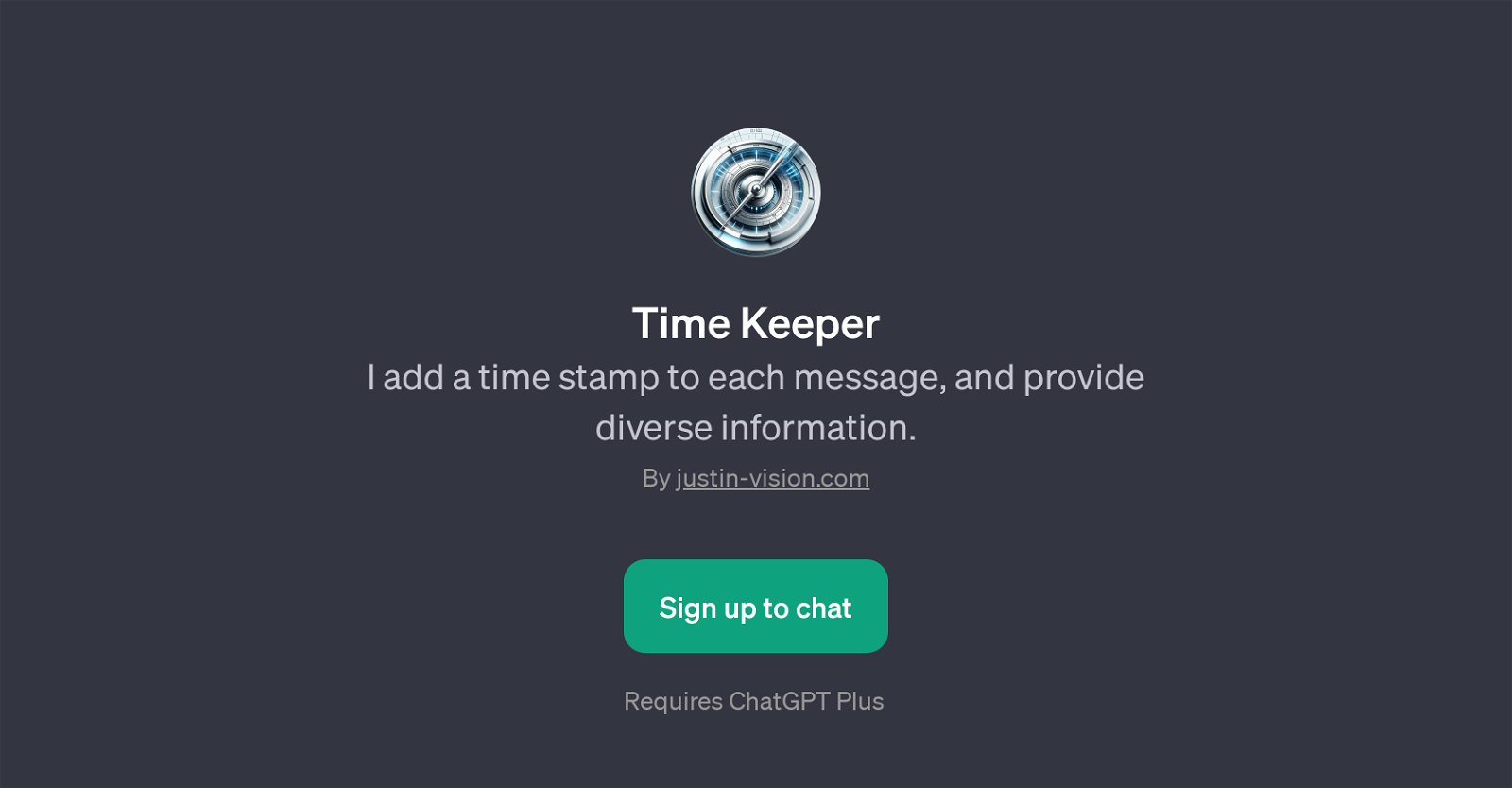 Time Keeper website