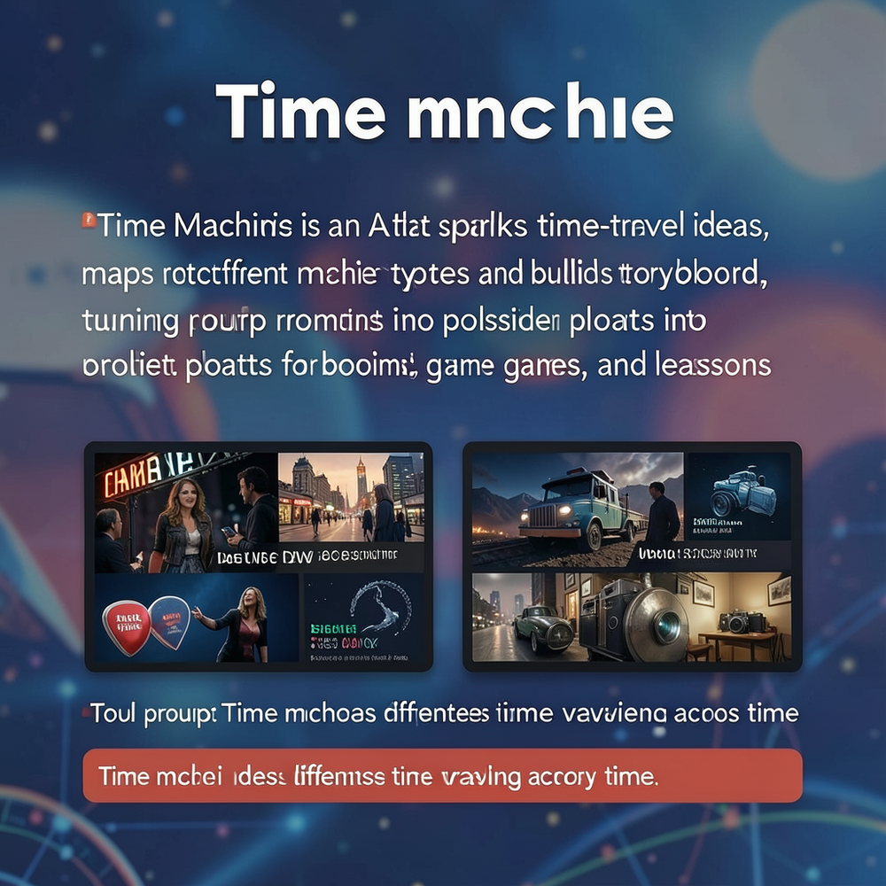 Time machine website