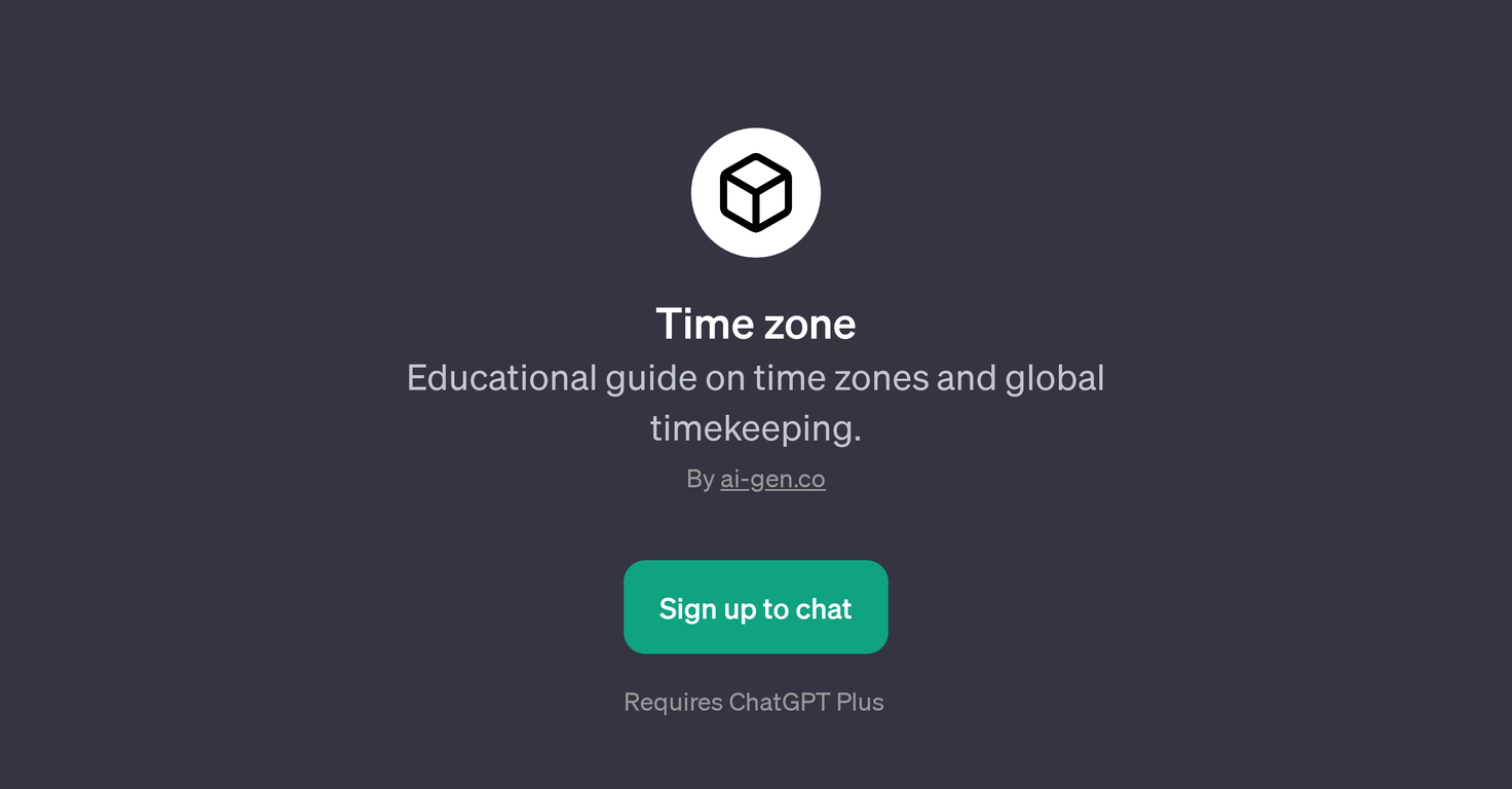 Time Zone website