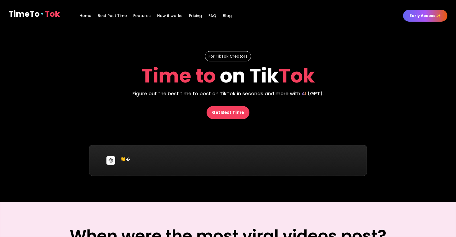 TimeToTok website