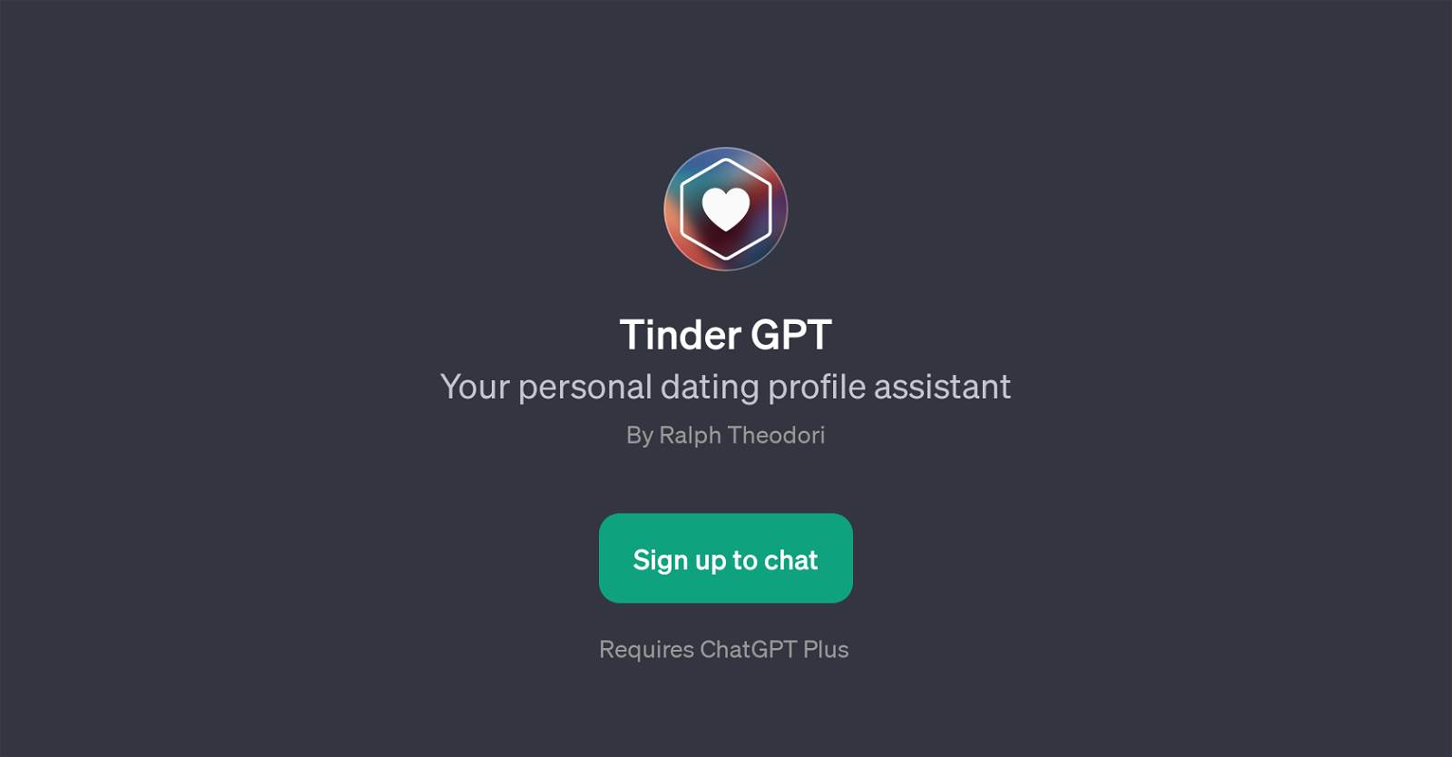 Tinder GPT website