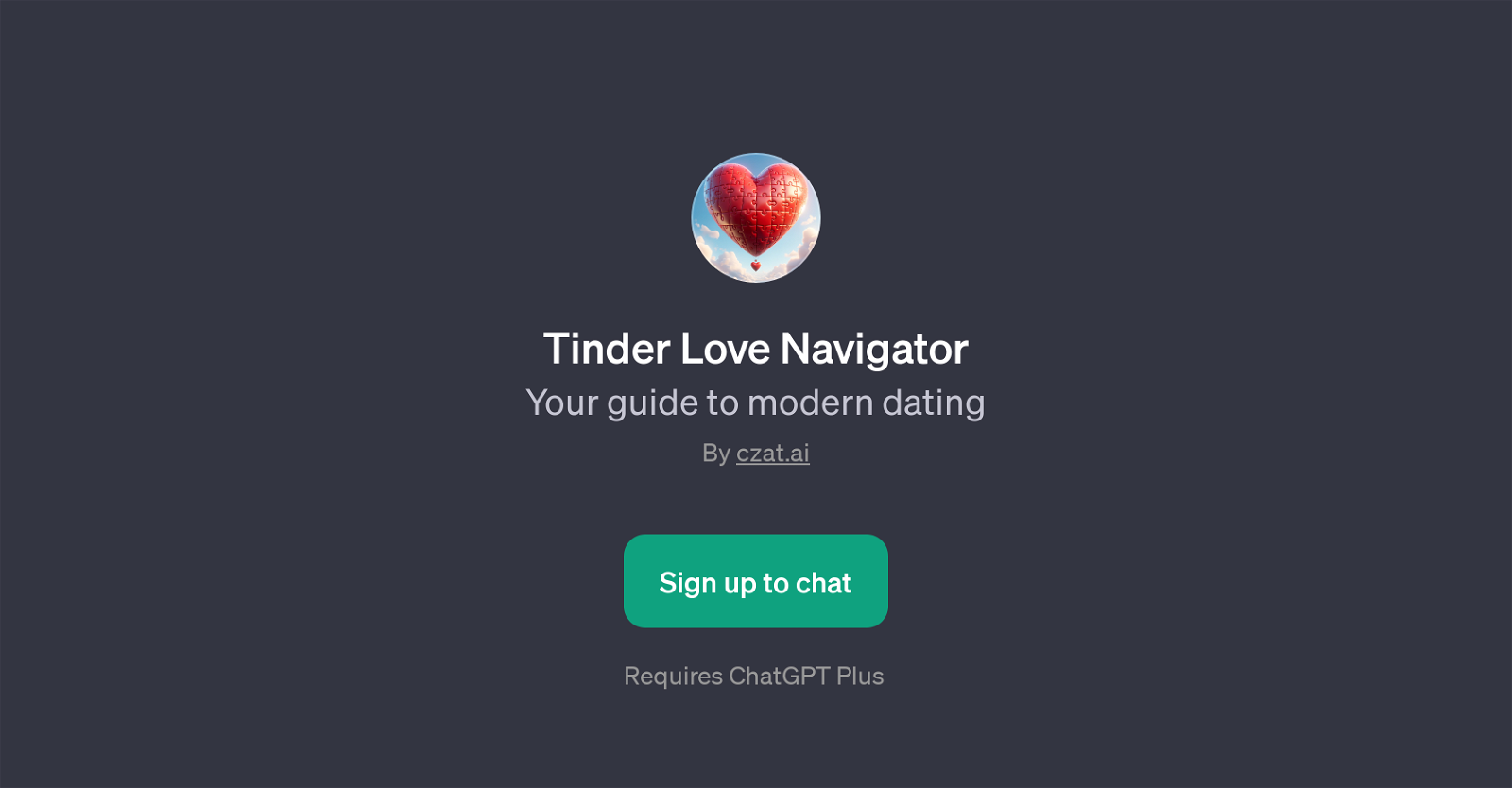 Tinder Love Navigator website