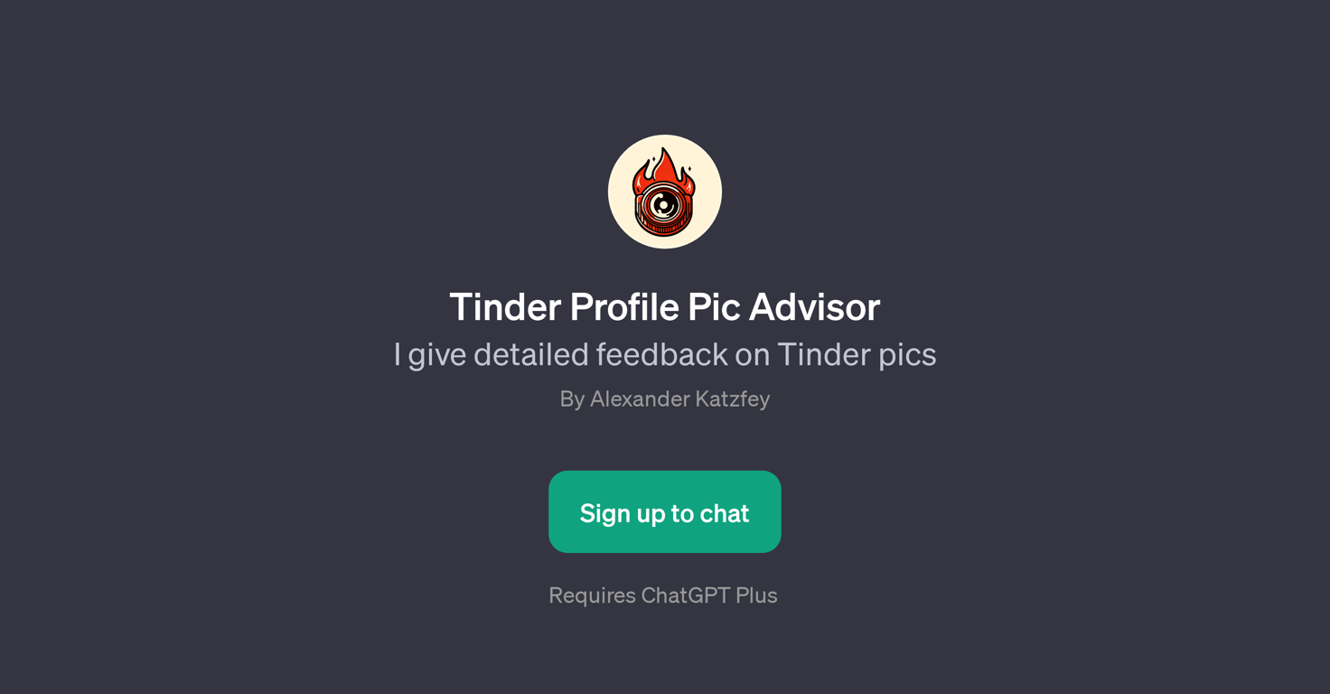 Tinder Profile Pic Advisor website
