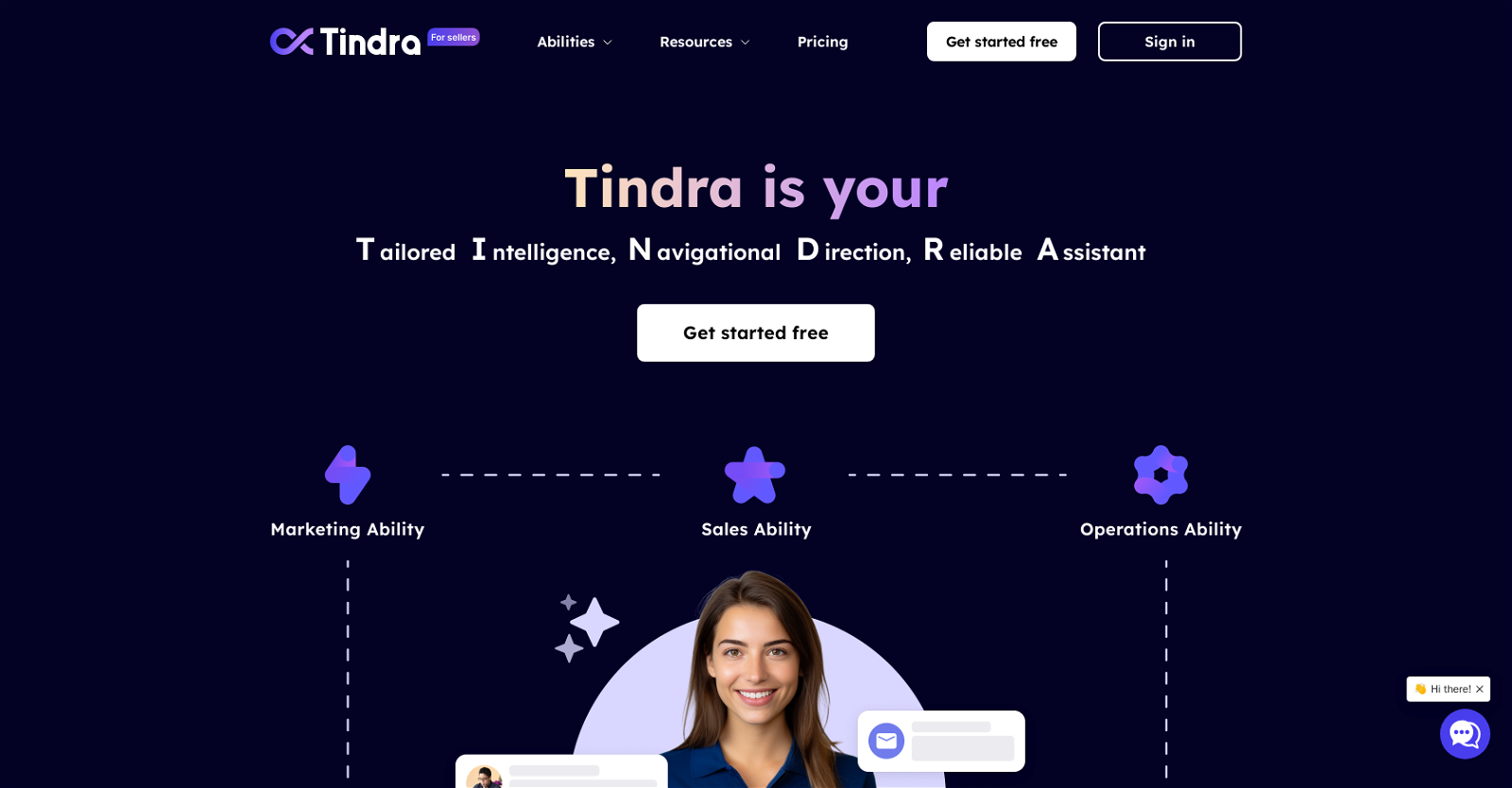 Tindra website