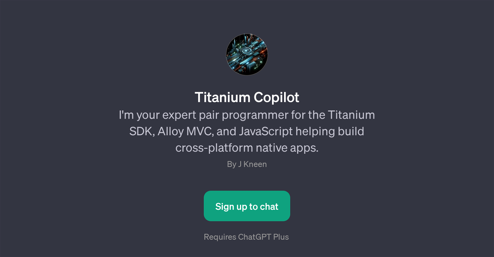 Titanium Copilot website