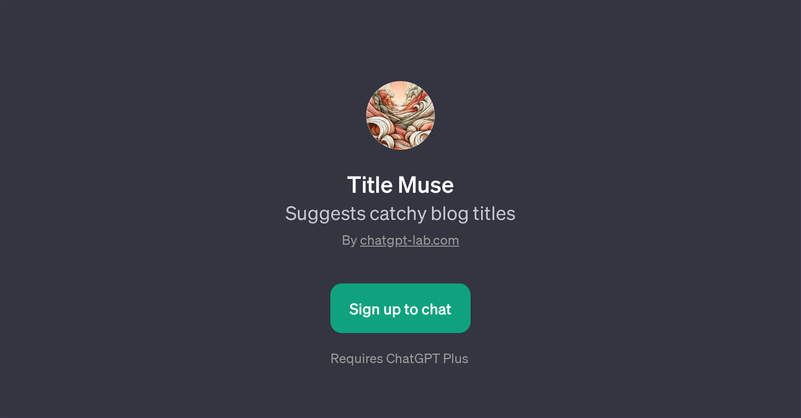 Title Muse website