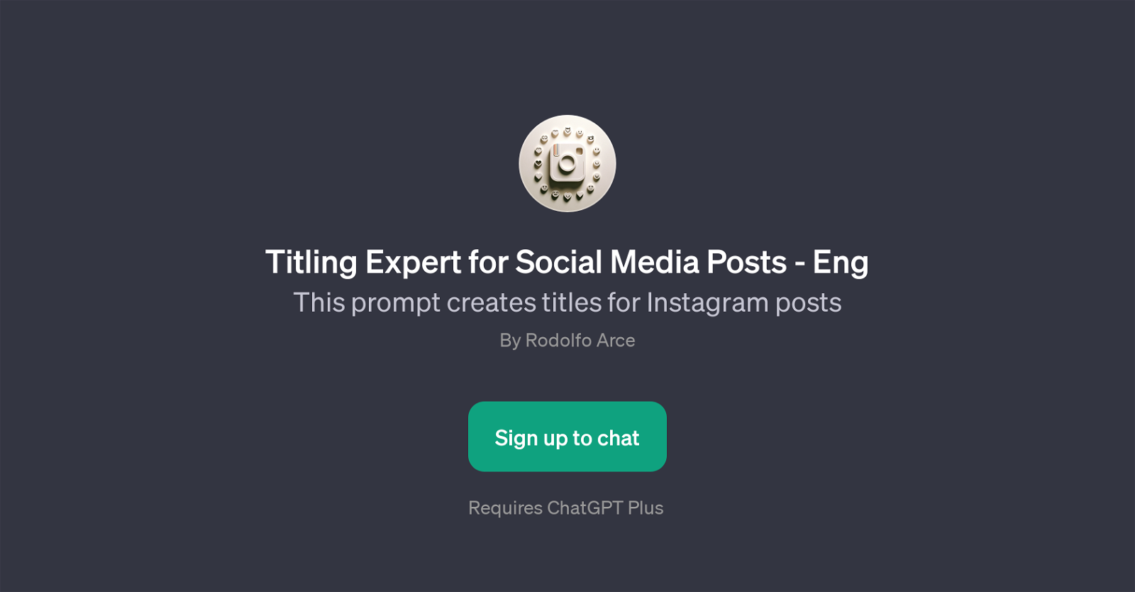Titling Expert for Social Media Posts - Eng website