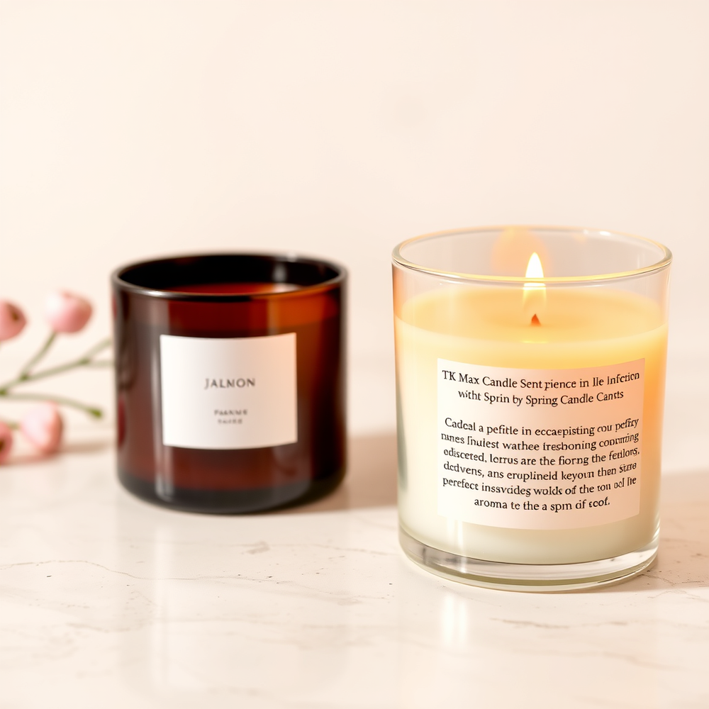 TK Maxx Spring Candle Scents website