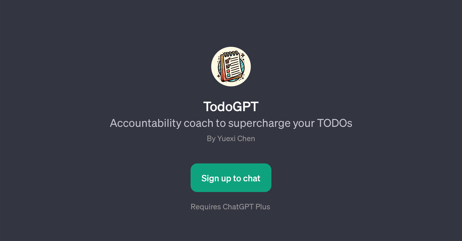 TodoGPT website