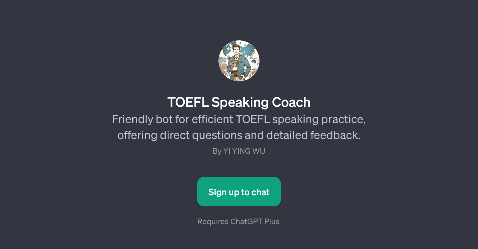 TOEFL Speaking Coach website