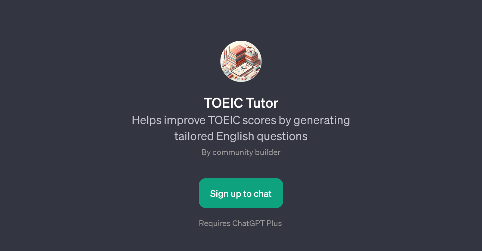 TOEIC Tutor website