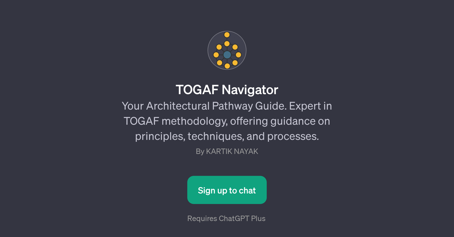 TOGAF Navigator website