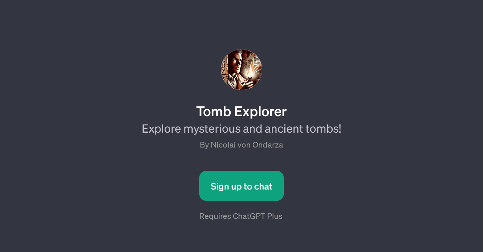 Tomb Explorer website