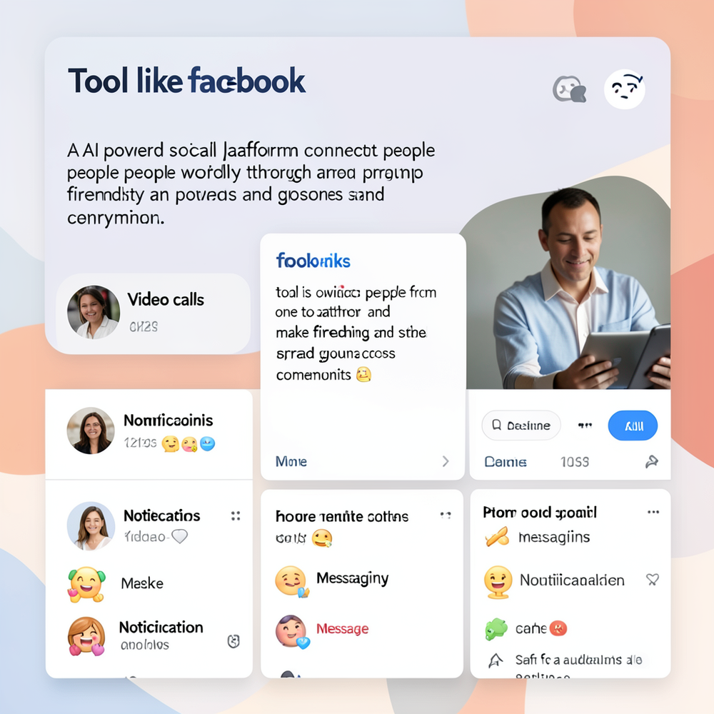 Tool like facebook website