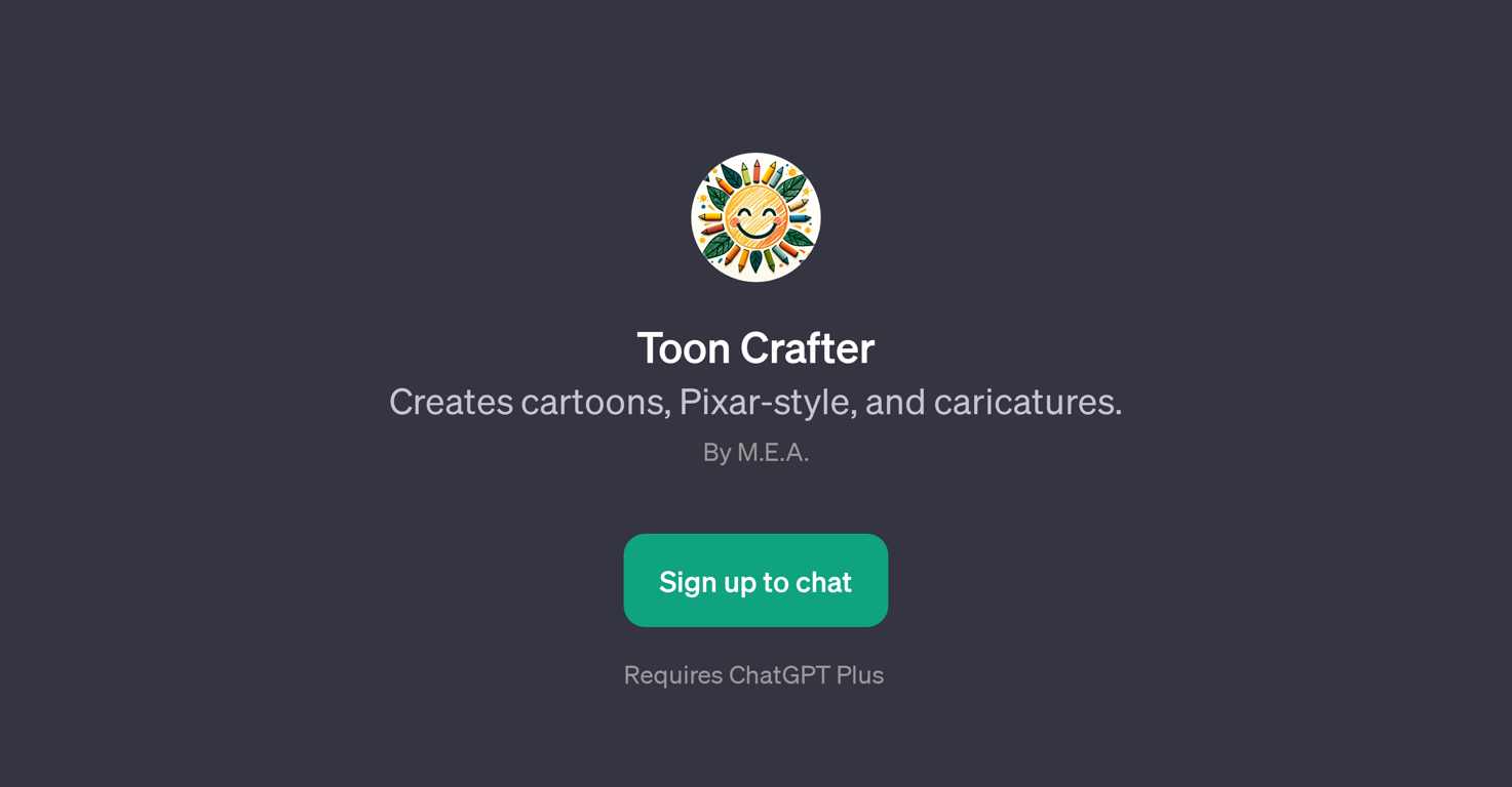 Toon Crafter website