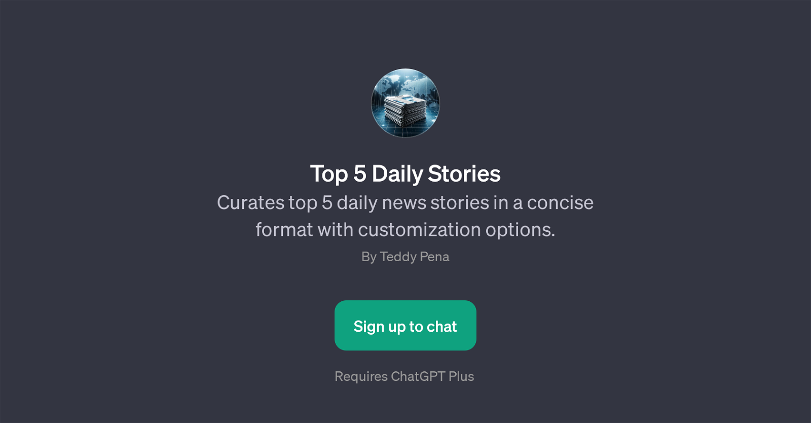 Top 5 Daily Stories website