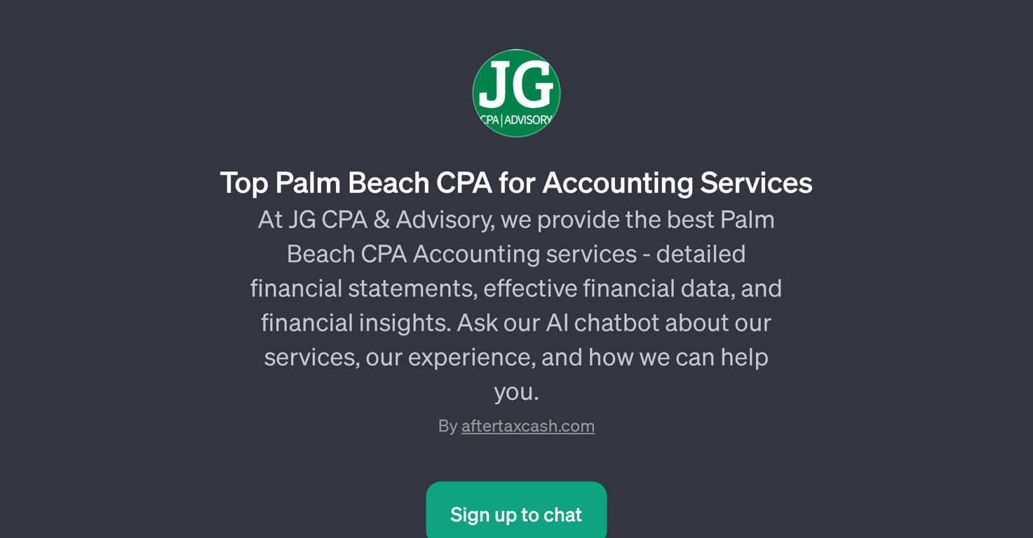 Top Palm Beach CPA for Accounting Services GPT website
