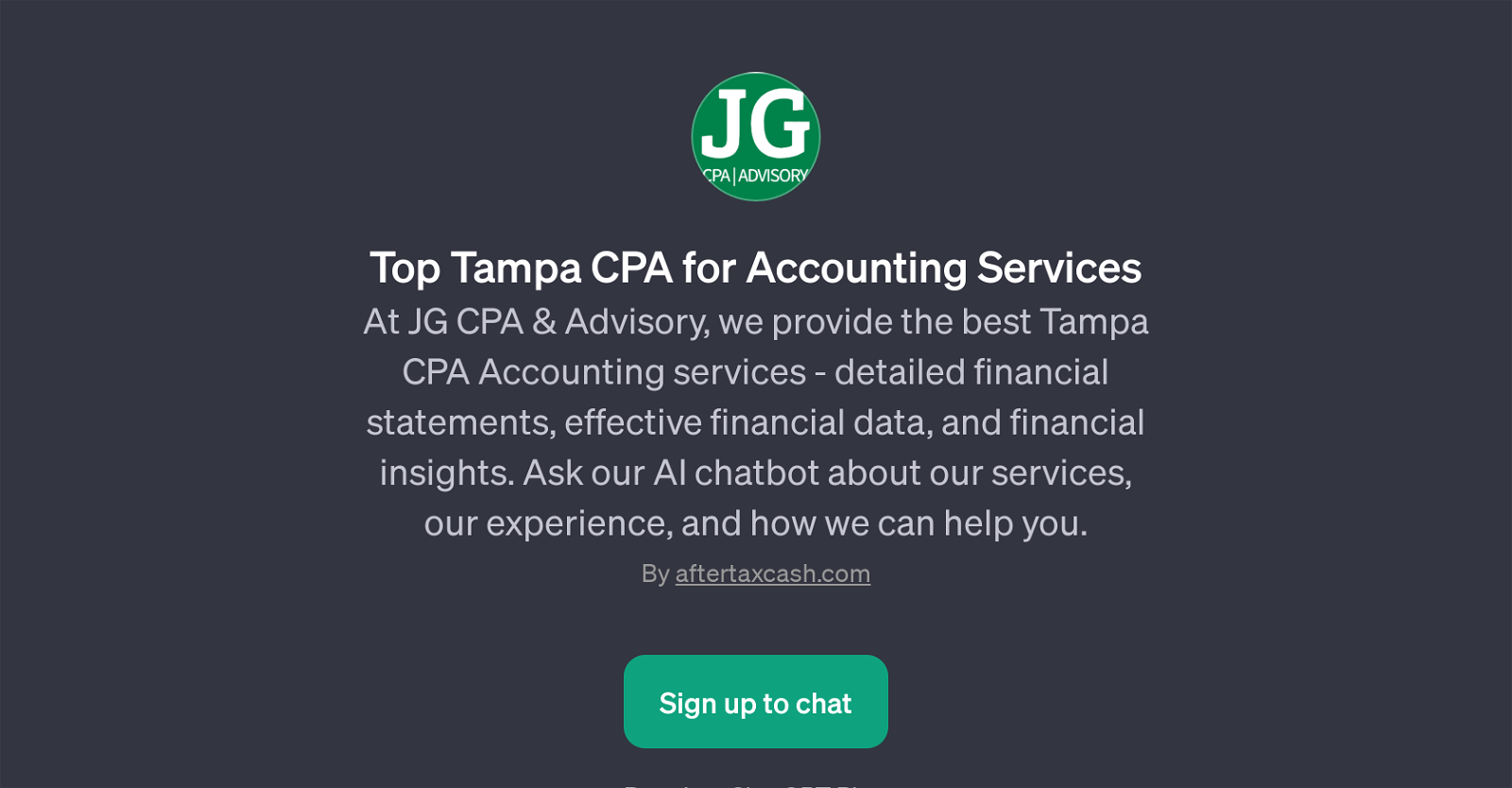 Top Tampa CPA for Accounting Services GPT website
