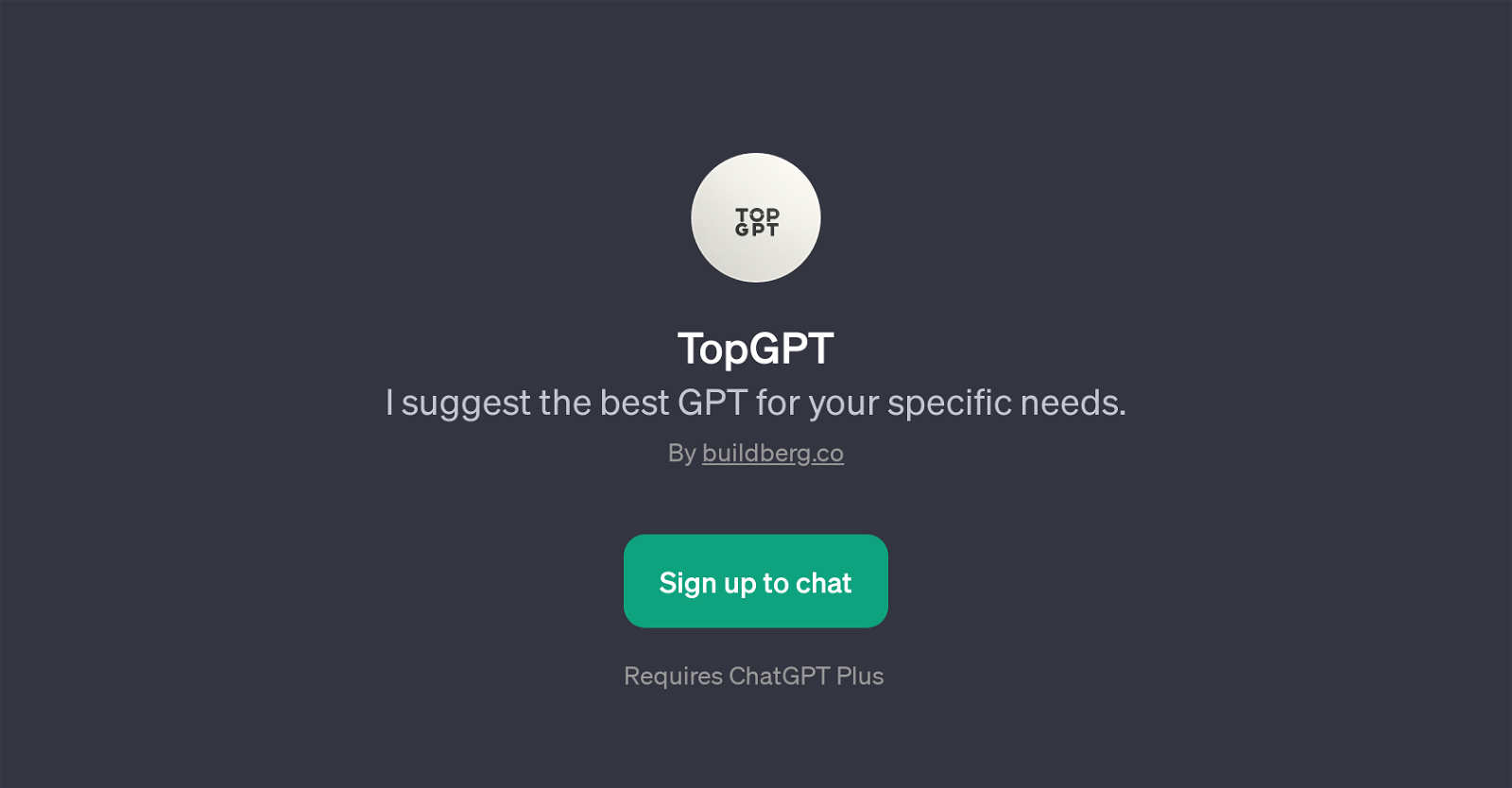 TopGPT website