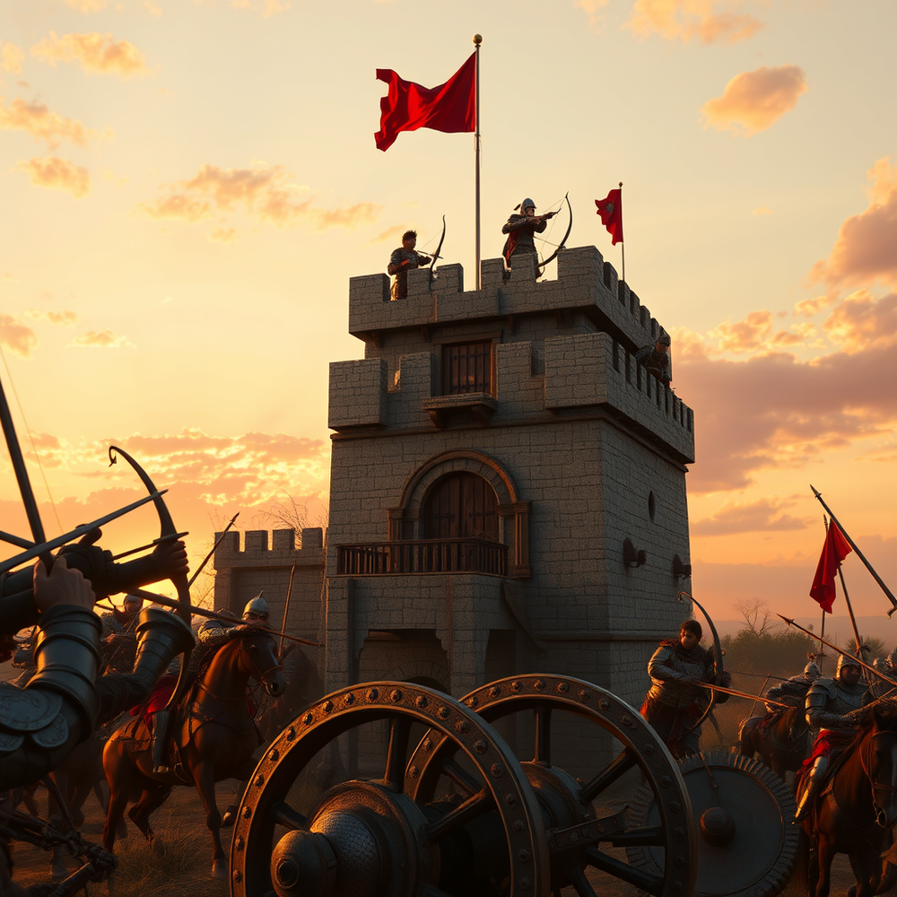 Torre di avvistamento durante battaglia website