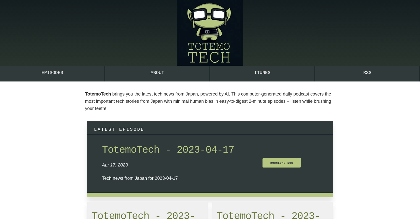 TotemoTech website