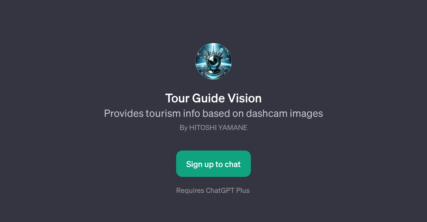 Tour Guide Vision website