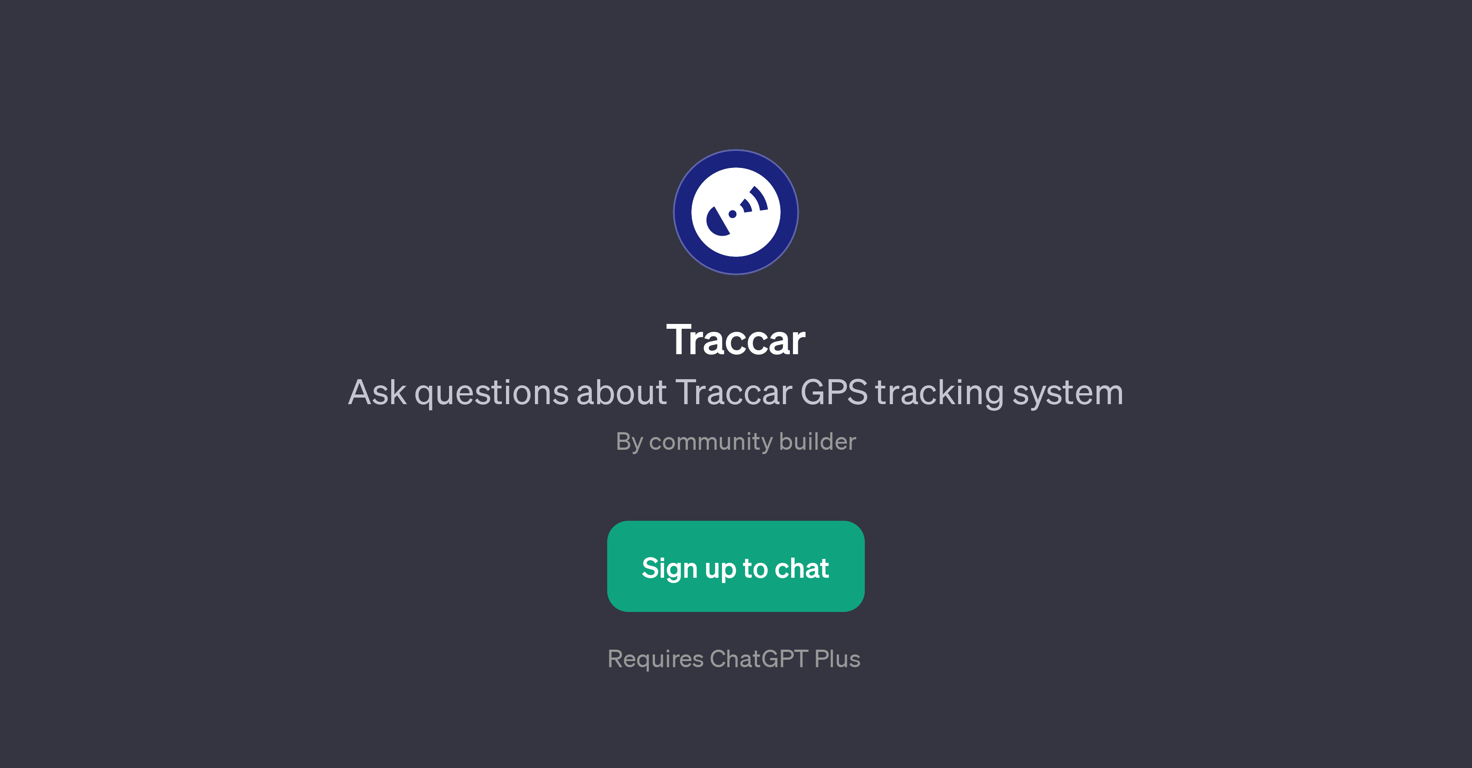 Traccar website