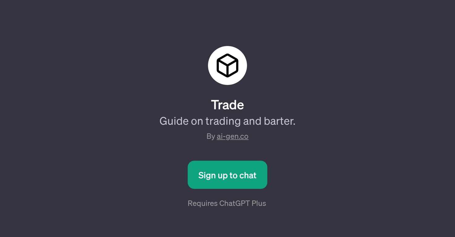 Trade website