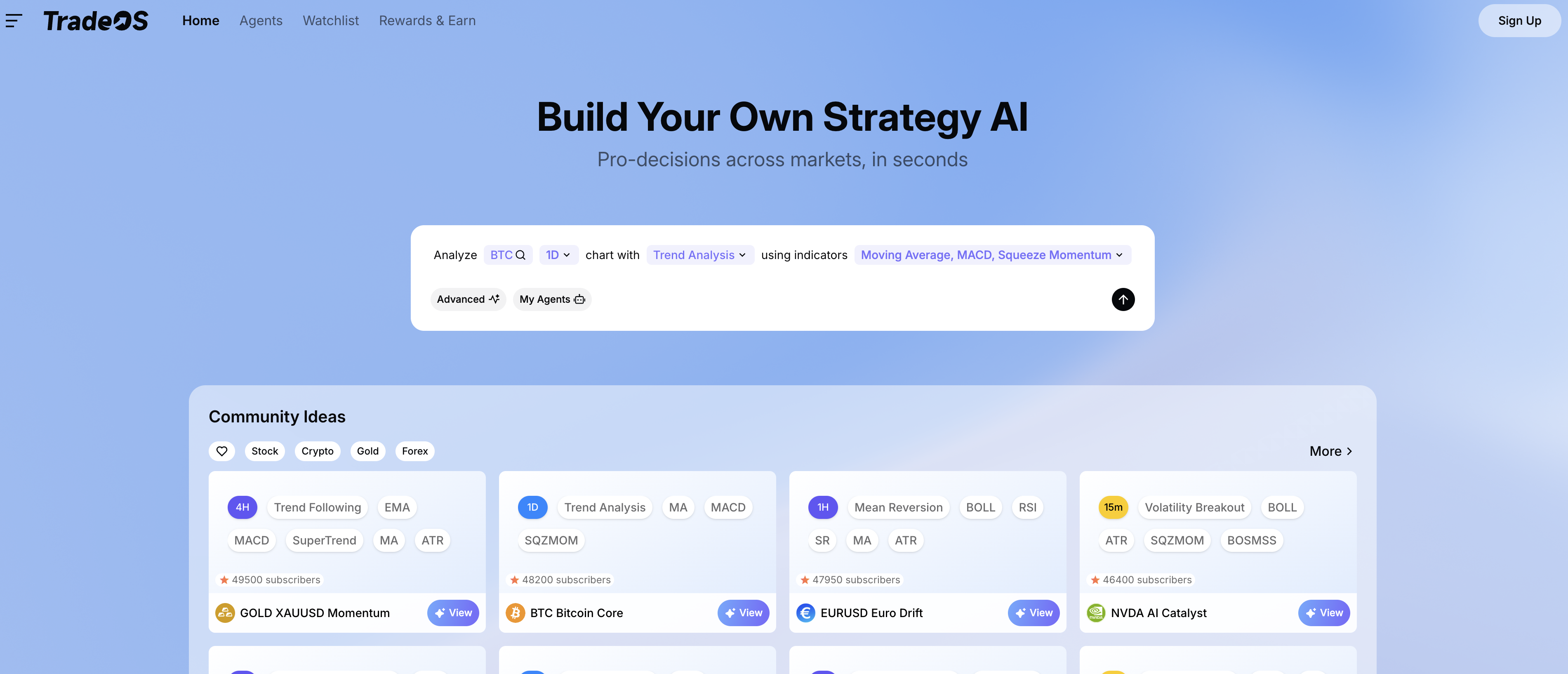 TradeOS AI logo