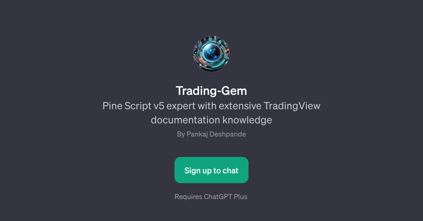 Trading-Gem website