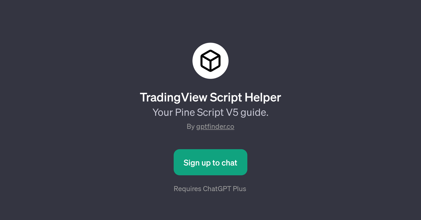 TradingView Script Helper website