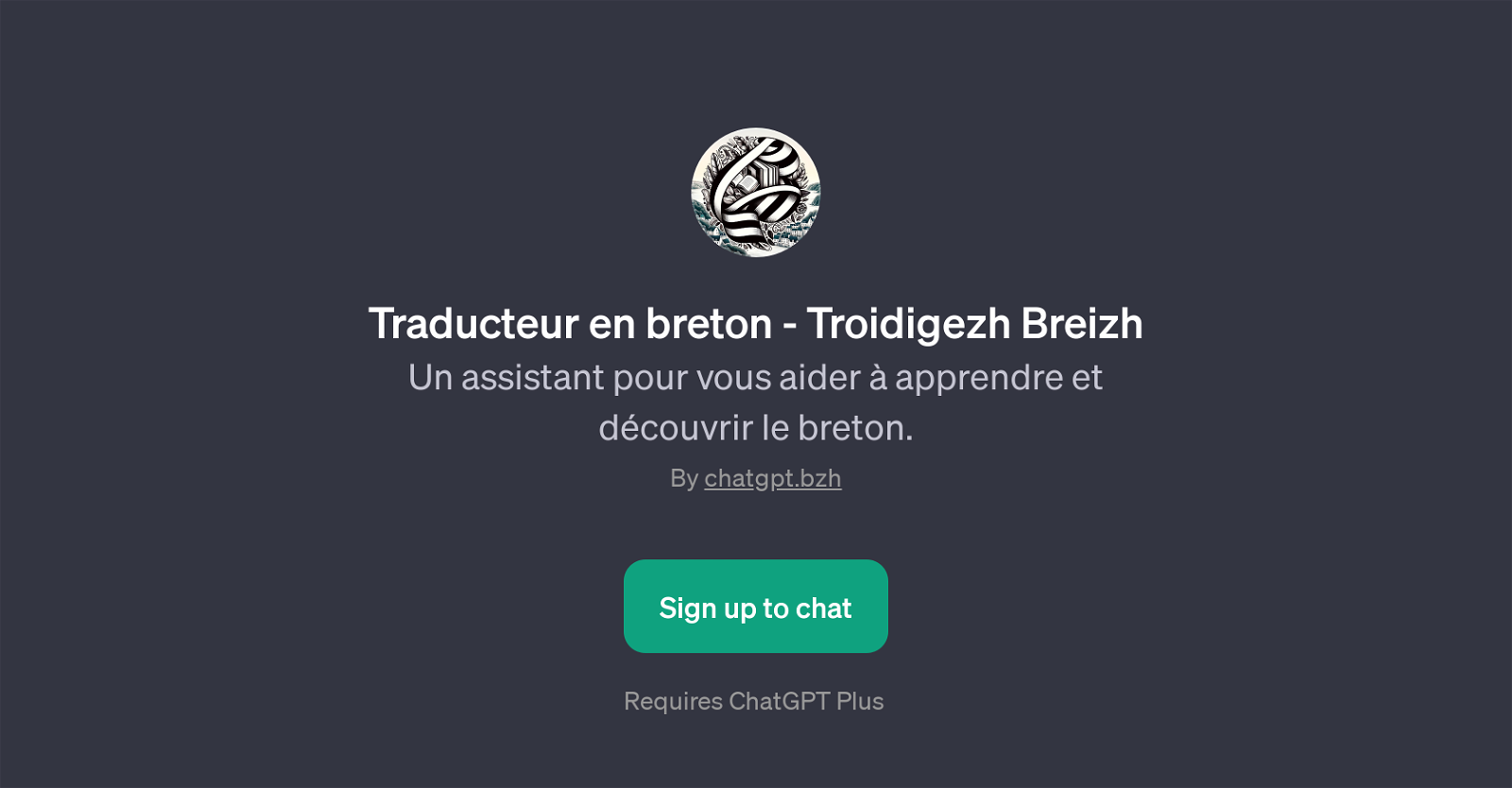 Traducteur en breton - Troidigezh Breizh website