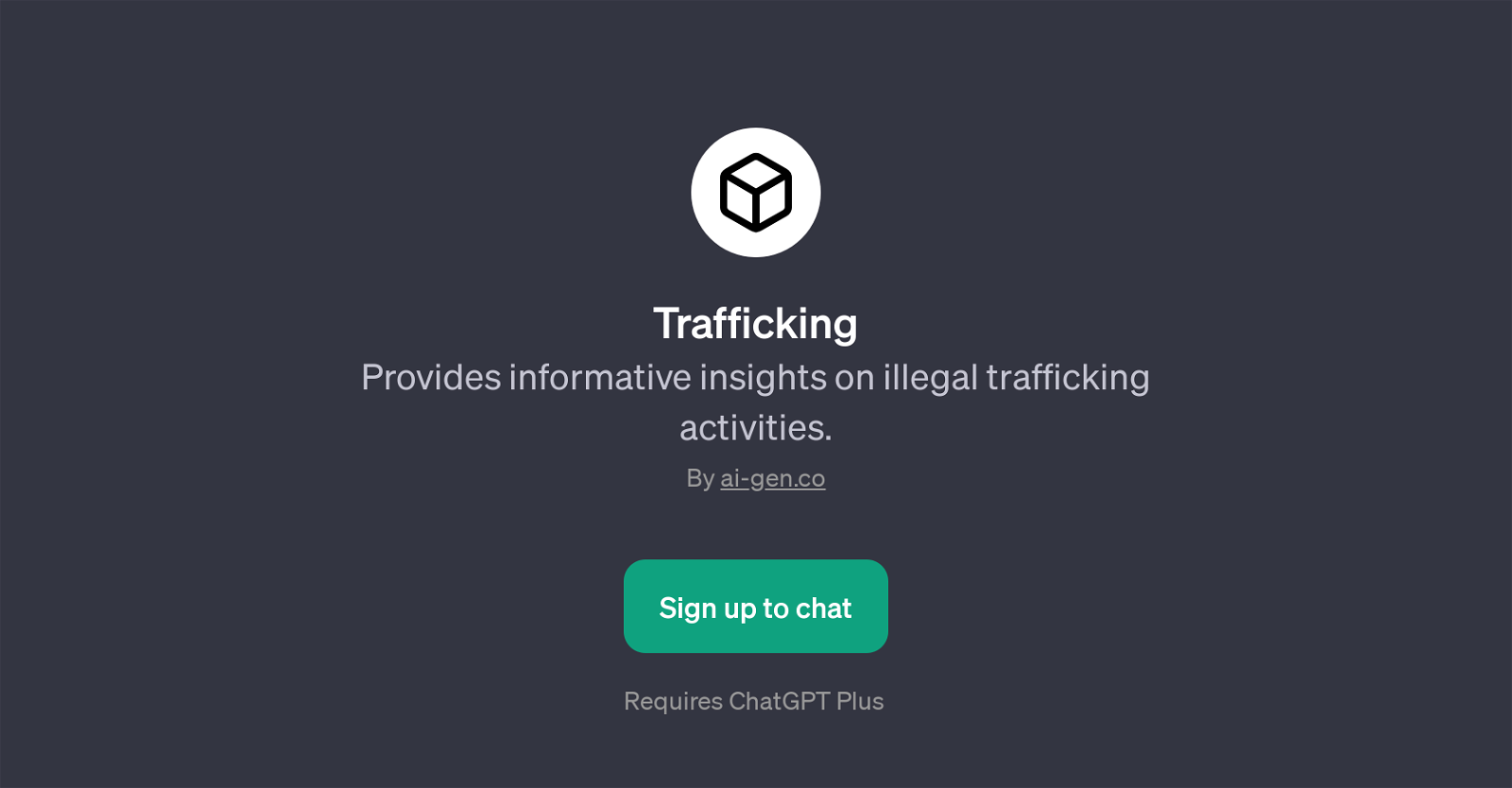 Trafficking website