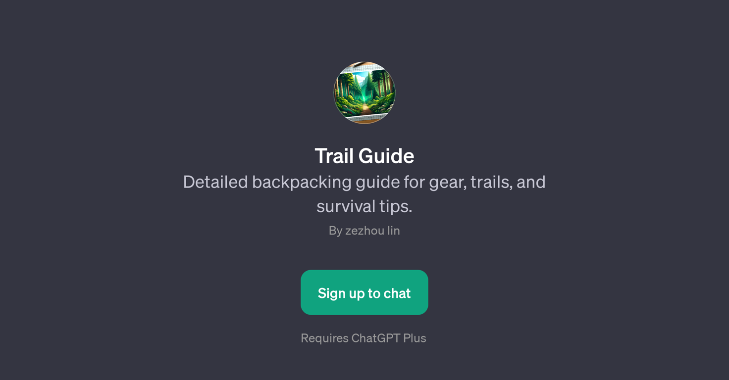 Trail Guide website