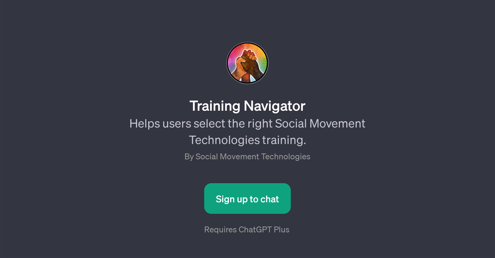 Training Navigator website