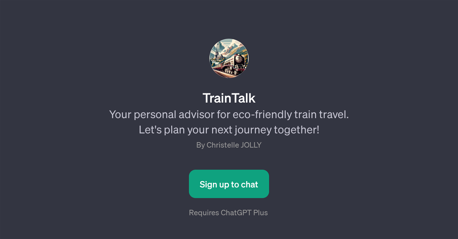 TrainTalk website