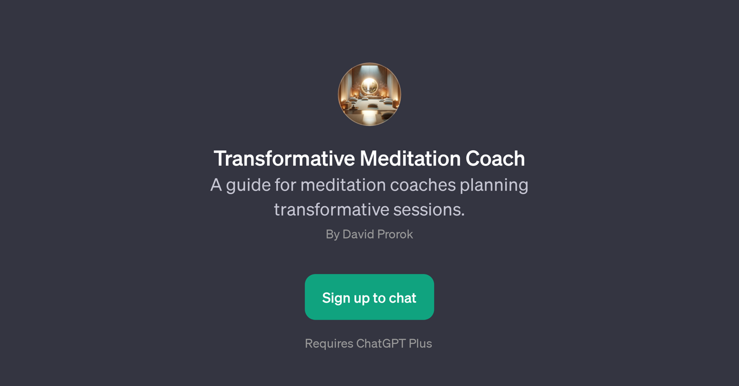 Transformative Meditation Coach website