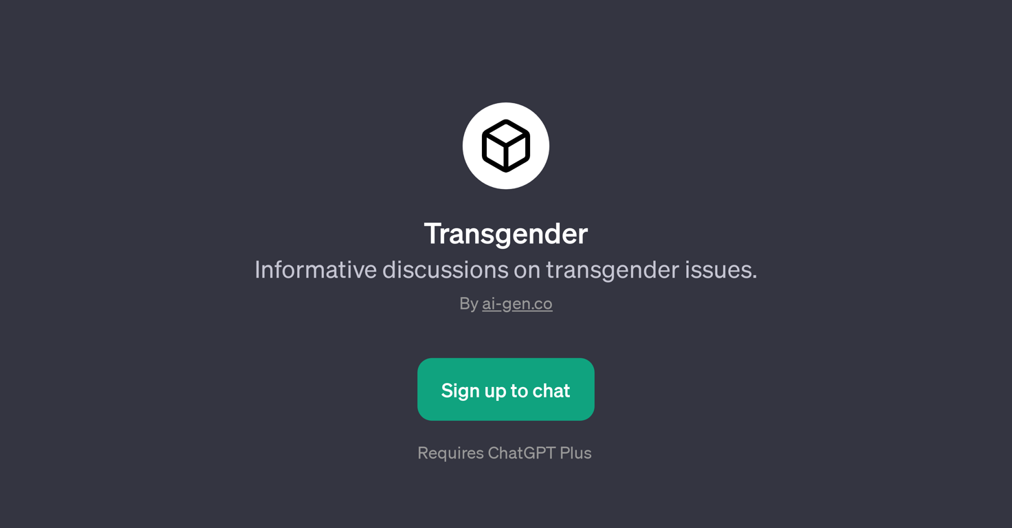 TransgenderPage website