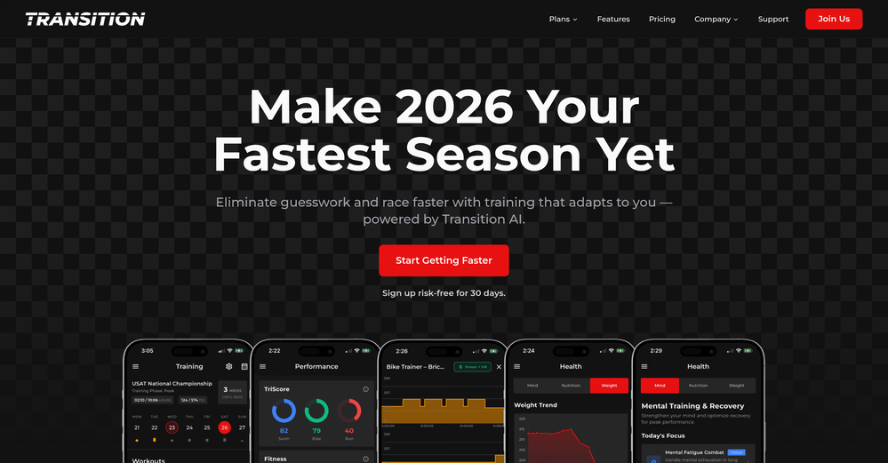 Transition website
